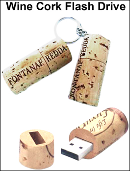 Wine Cork Flash Drive